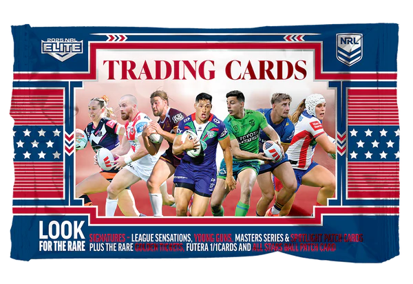 2025 NRL ELITE USA Hobby Pack - 8 Cards