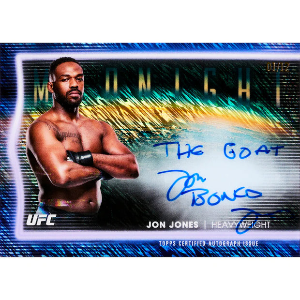 2025 Topps Midnight UFC Hobby Box