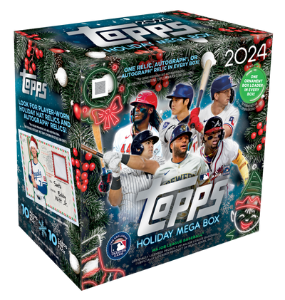 2024 Topps Holiday Mega Box - 100 cards