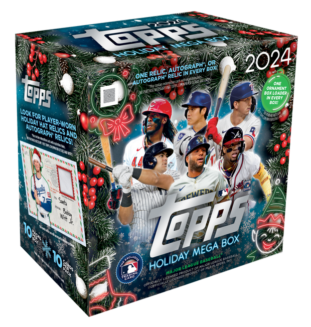 2025 Topps Holiday Mega Box 100 cards Breaking Mad Collectables