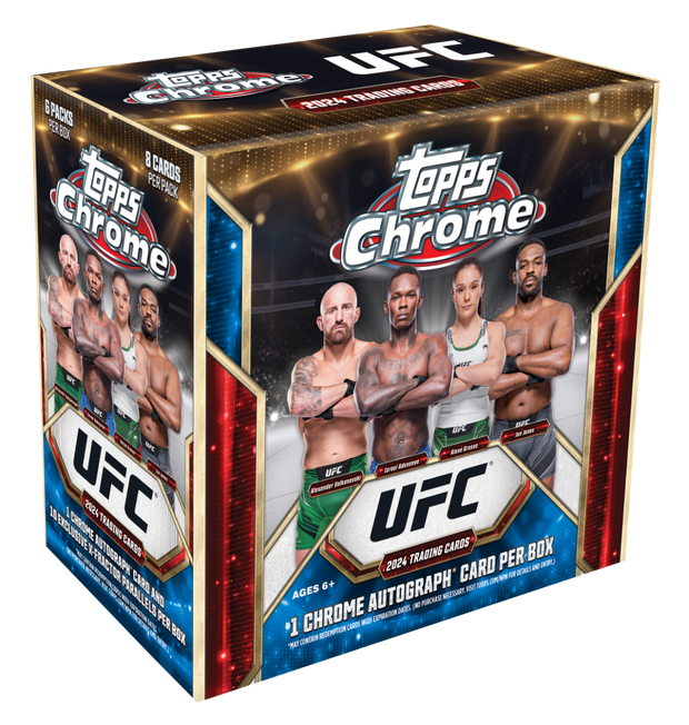 2024 Topps Chrome UFC Mega Box - 1 Auto