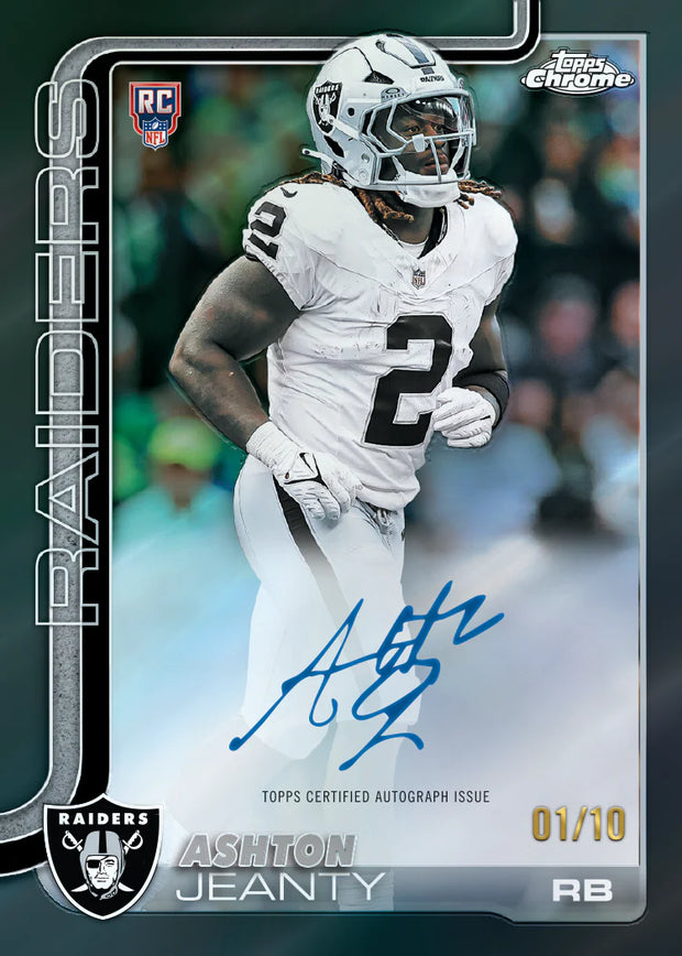 2025 Topps Chrome NFL Mega Box – Breaking Mad Collectables