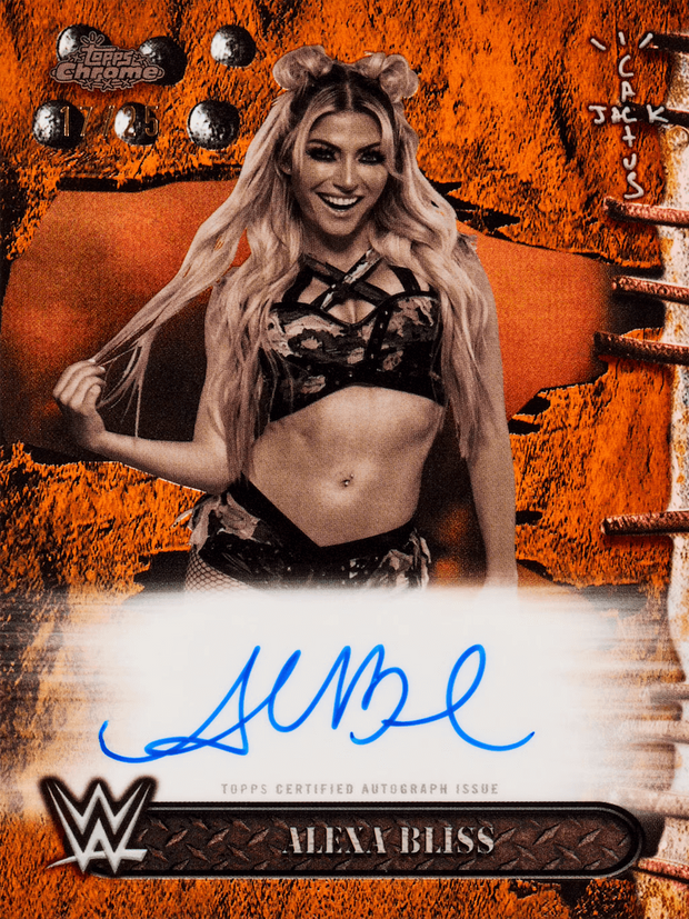 2025 Topps Chrome X Cactus Jack WWE Hobby Box