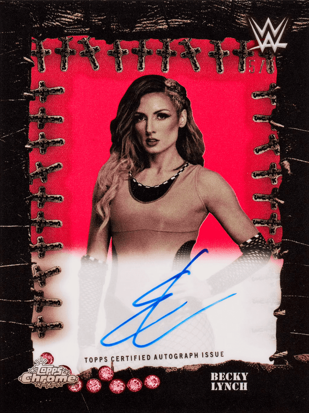 2025 Topps Chrome X Cactus Jack WWE Hobby Box