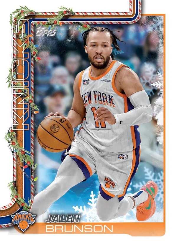 2025-26 Topps Basketball Holiday Advent Calendar