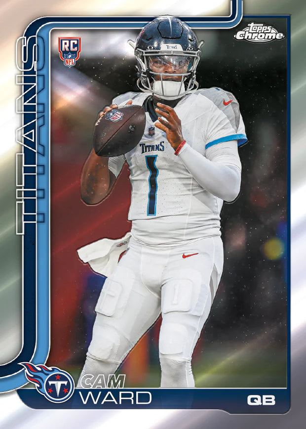 2025 Topps Chrome NFL Mega Box – Breaking Mad Collectables