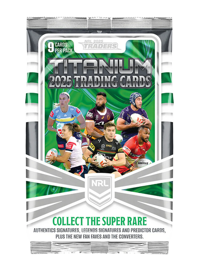 2025 NRL Traders Titanium Hobby Pack