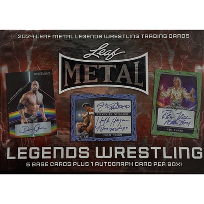 2024 Leaf Metal Legends Wrestling Hobby Box