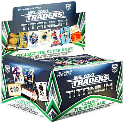2023 NRL Traders Titanium Hobby Box