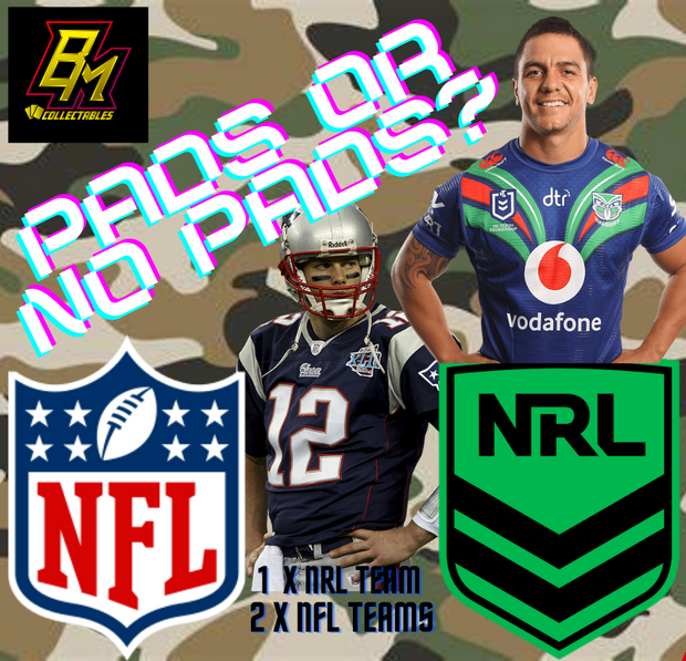 Pads or No Pads? - NRL & NFL Random Teams Break (BM#187)