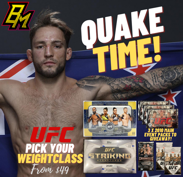 QUAKE TIME - UFC Pick Your Weight Class Break (BM#192)