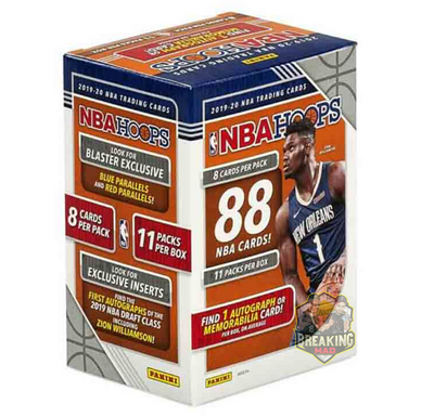 2019/20 Panini NBA Hoops Basketball Blaster Box