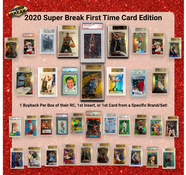 2020 Superbreak First Time Edition Sealed Box