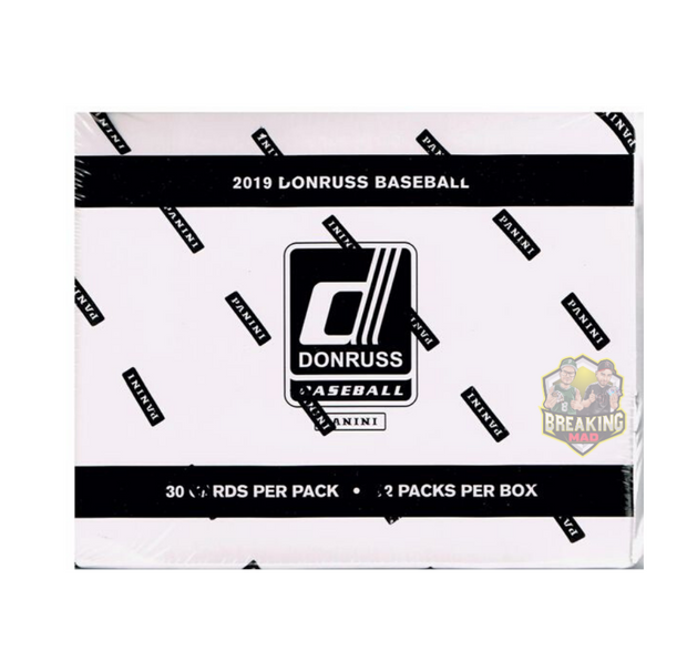 2019 Panini Donruss Baseball Fat Pack Box