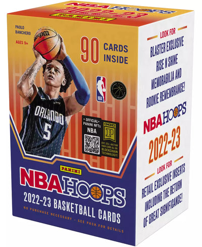 2022/23 Panini NBA Hoops Basketball Blaster Box - 90 cards!!