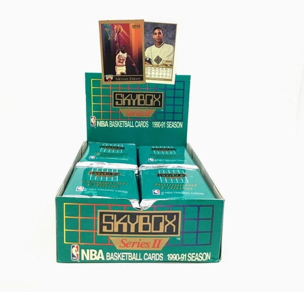 1990-91 Skybox Series 2 Basketball Pack - 15 Cards Per Pack