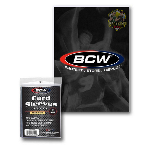 ACC (100) BCW "Thick" Card Sleeves