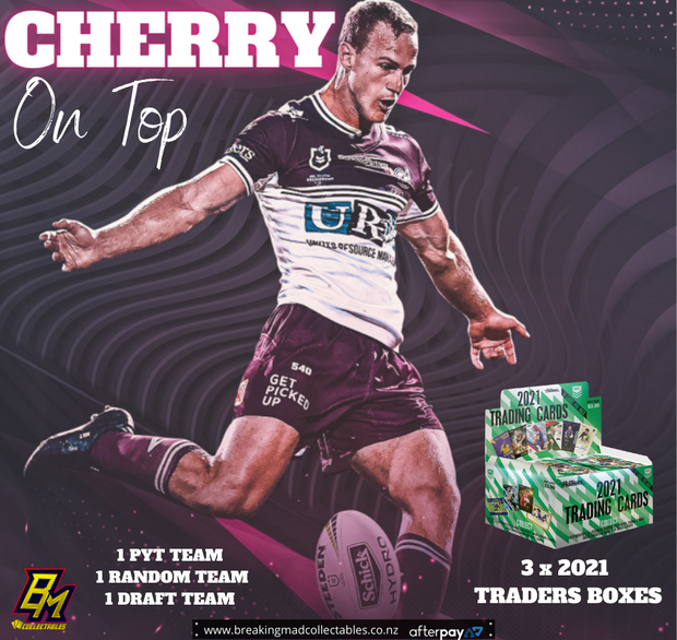 Cherry On Top - 2021 NRL Traders PYT + Draft Style + Random Team Break (BM#212)