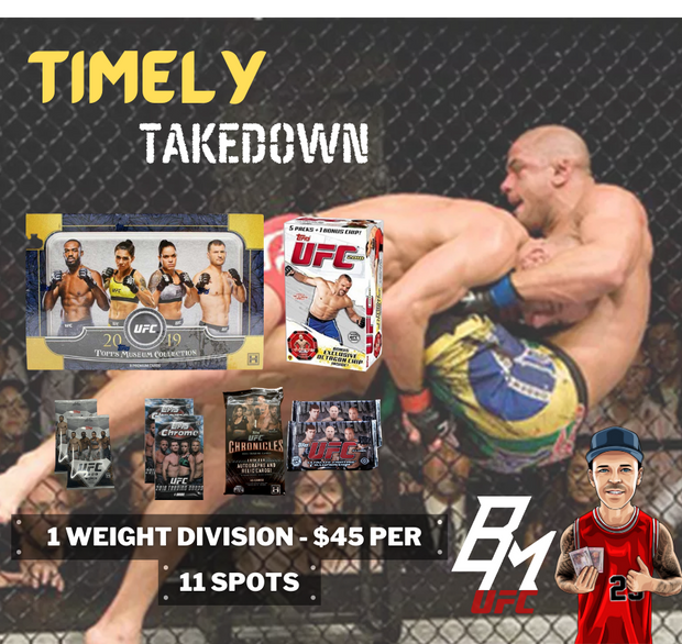Timely Takedown - UFC Random Division Break (BM#097)