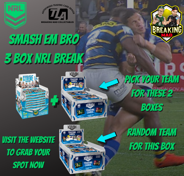 Smashed Him Bro - 2020 NRL Elite PYT + Random Team Break (NRL#004 Monday 7th Sept)
