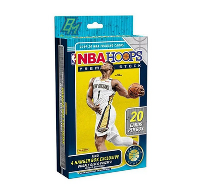 2019/20 Panini NBA Hoops Premium Stock Basketball Hanger Box