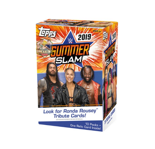 2019 Topps WWE Summer Slam Blaster Box