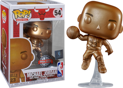 NBA - Michael Jordan Bronzed Pop! Vinyl Figure