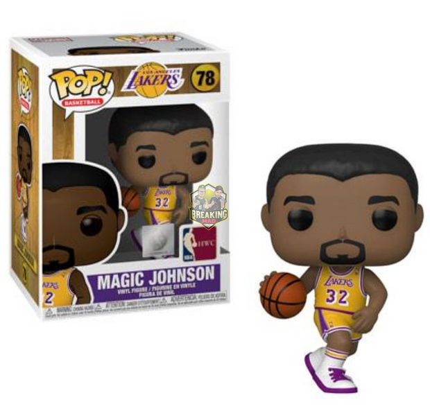 NBA Basketball - Magic Johnson L.A. Lakers Pop! Vinyl Figure