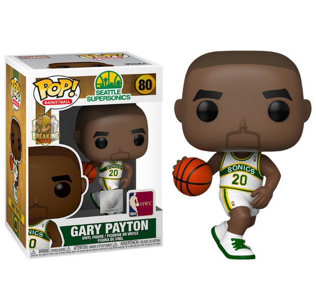 NBA Basketball - Gary Payton Seattle Supersonics Pop! Vinyl Figure