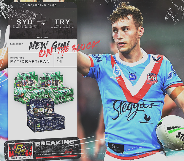 NEW GUN ON THE BLOCK- 2021 NRL Traders PYT + Draft Style + 2017 Elite Random Team Break (BM#227)