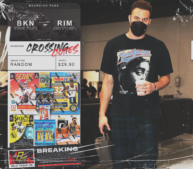 Crossing Codes - NBA/NFL Random Team Break (BM#243)