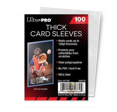 ACC (100) Ultra Pro "Thick" Card Sleeves